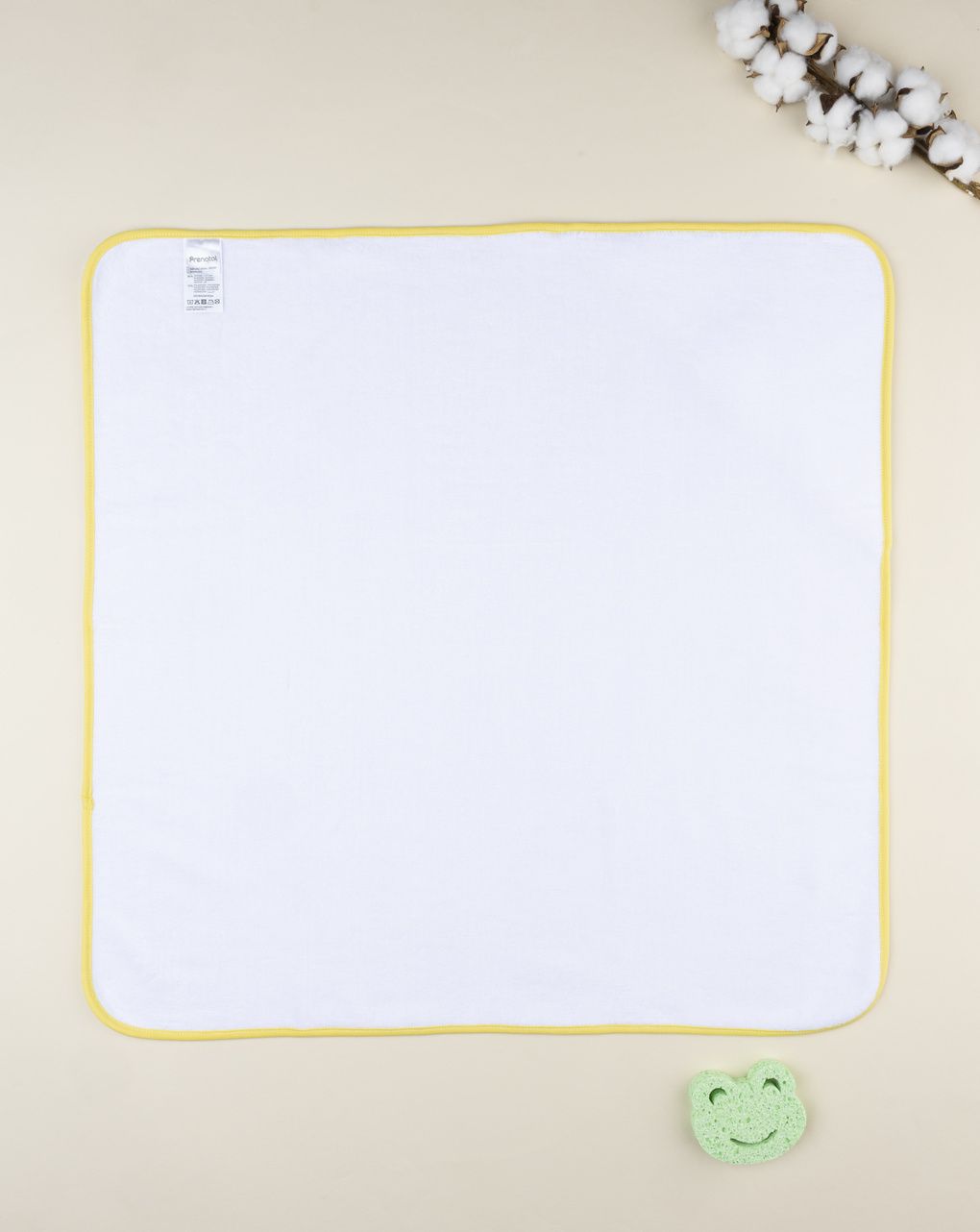 Quadrato spugna neonato orsetto