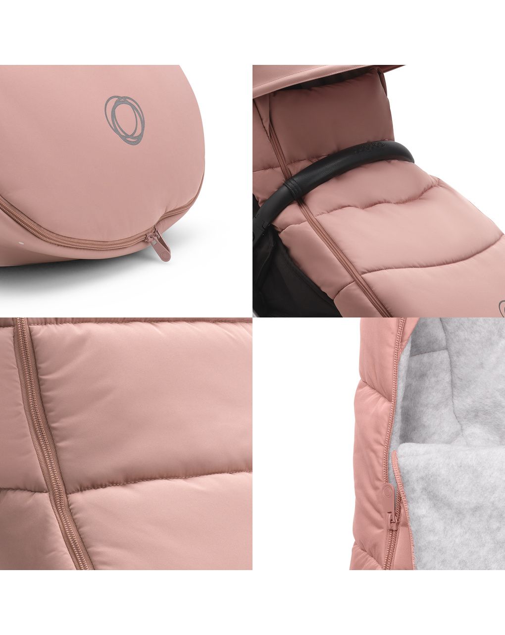 Sacco a pelo evening pink - bugaboo