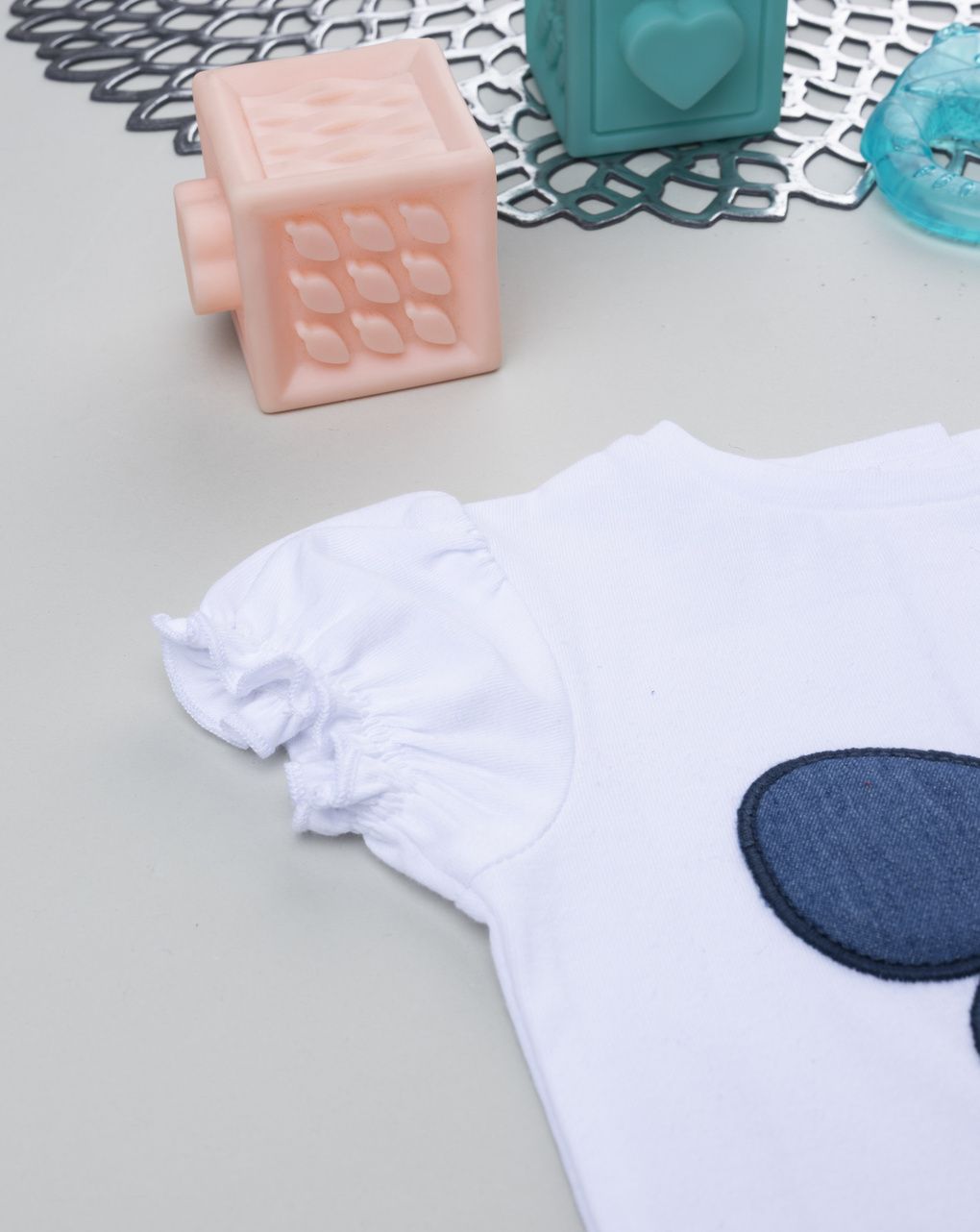 Body bimba farfalla denim