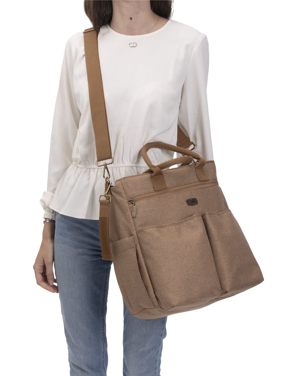Borsa genitore caramel - chicco