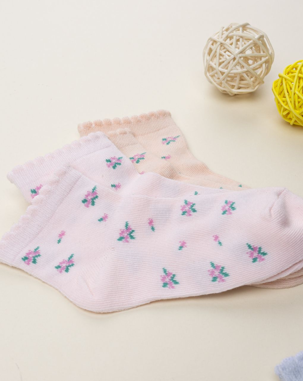 Pack 5 calze colorate bimba