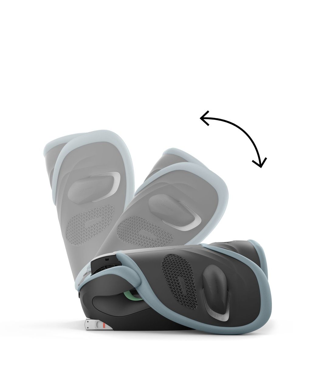 Seggiolino auto solution g2 i-fix plus stormy blue - cybex