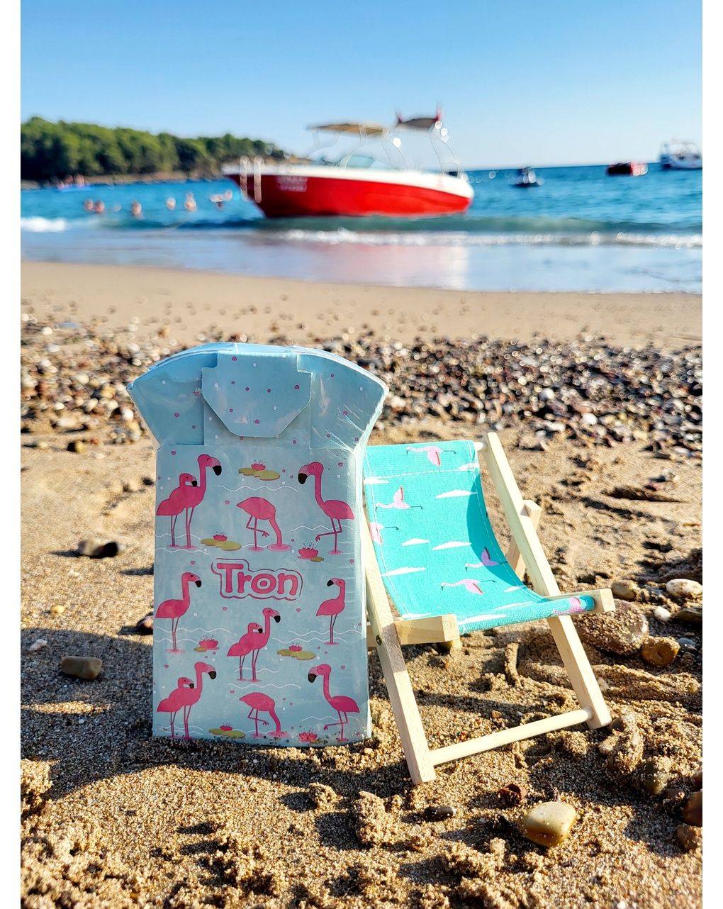 Vasino monouso fenicotteri - tron