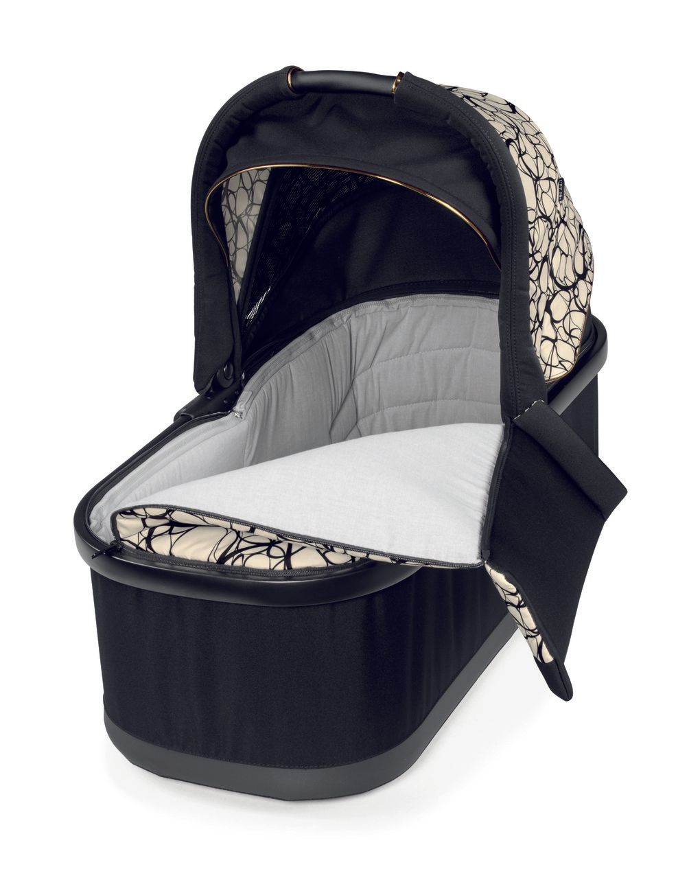 Navicella ypsi bassinet - graphic gold - peg
