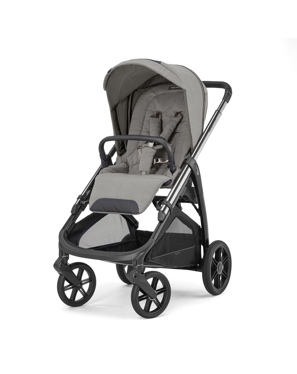 Passeggino aptica telaio litio black - platinum grey - inglesina