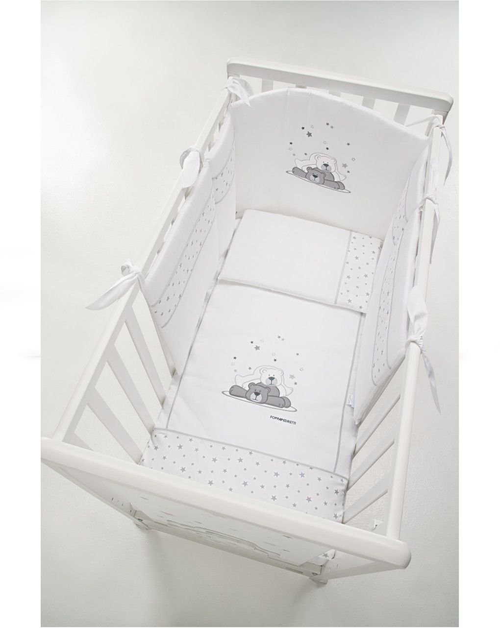 Set tessile pikkoletto dolcestella bianco - foppapedretti
