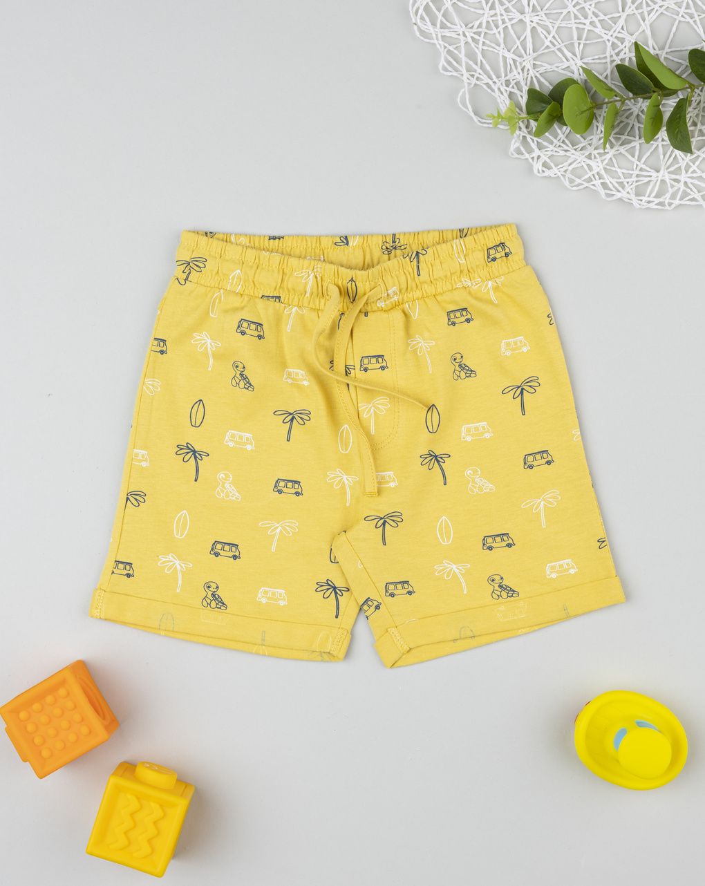 Shorts giallo bimbo summer