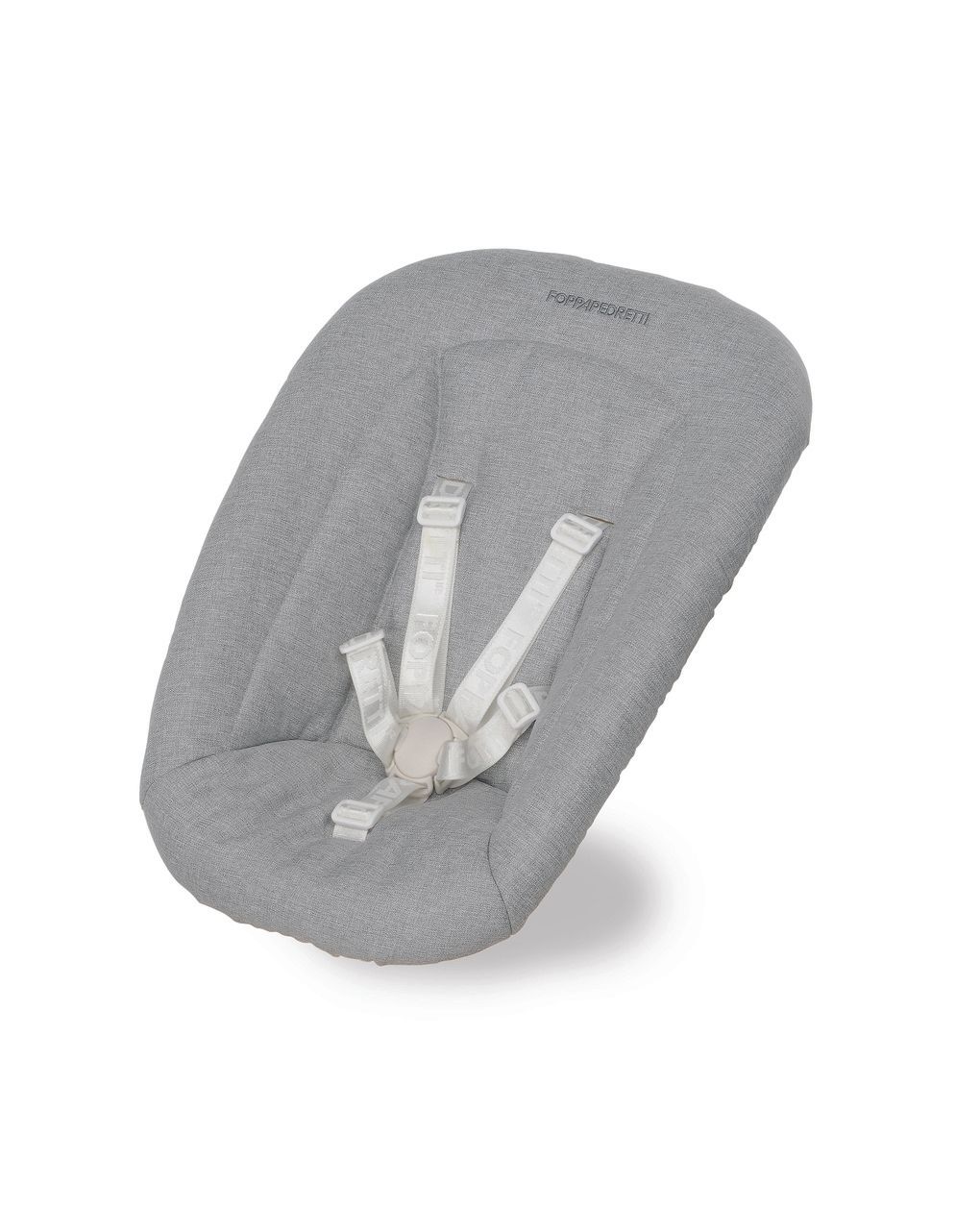 Sdraietta mignon per sedia evolutiva stile e tiramisù  grey melange - foppapedretti