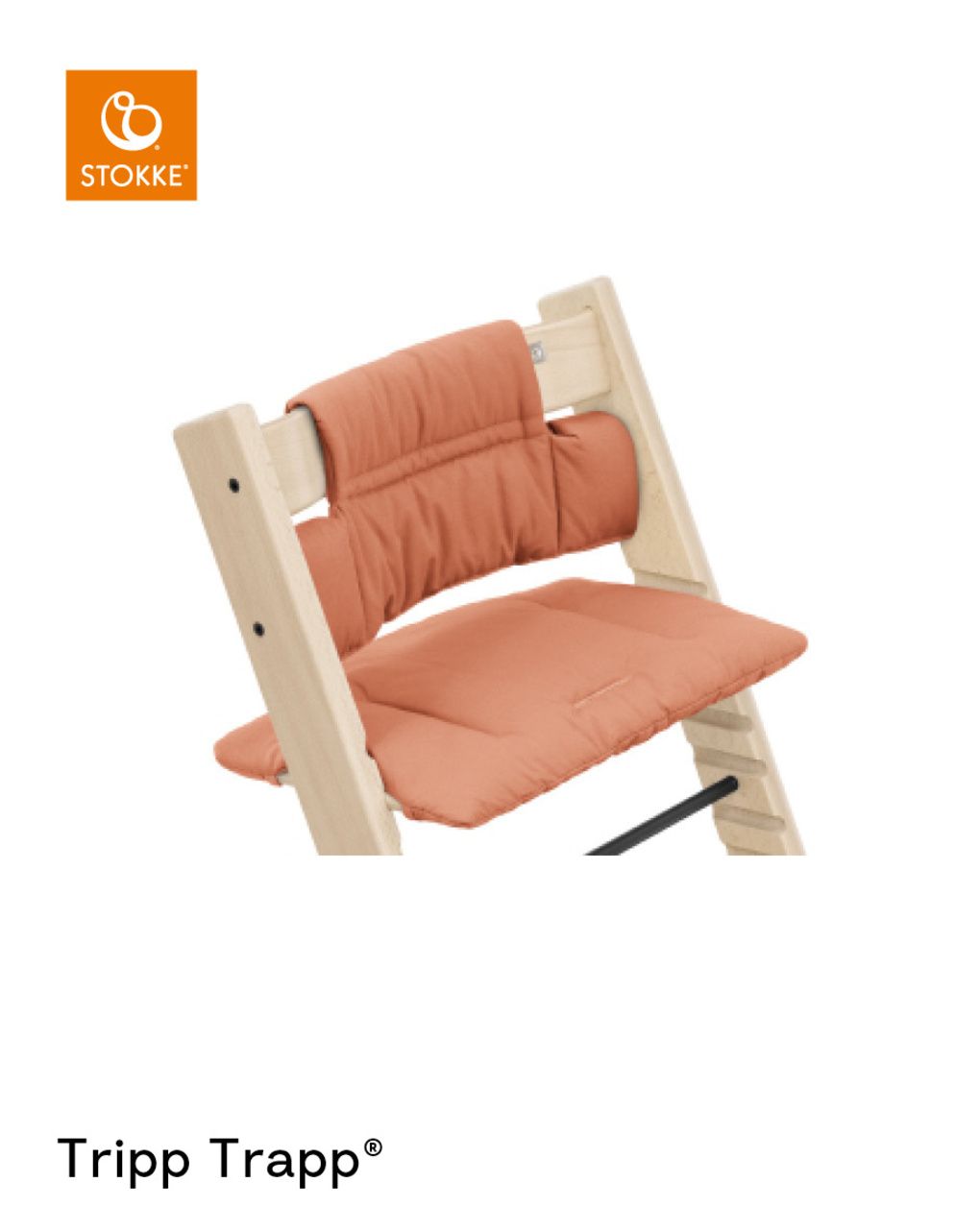 Tripp trapp® classic cushion terracotta – stokke®