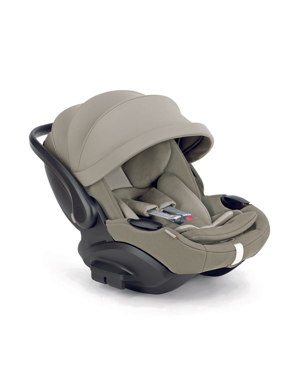 Electa system quattro - hangar beige con telaio bronze e seggiolino auto darwin infant recline evo - inglesina