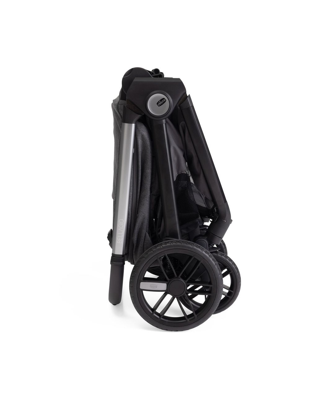 Passeggino bellagio 2.0 black satin - chicco
