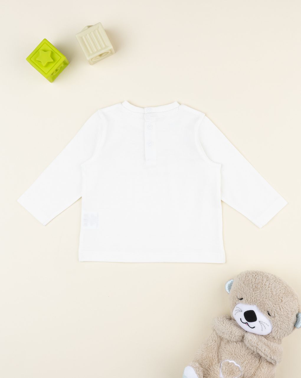 T-shirt bimbo dino maniche lunghe