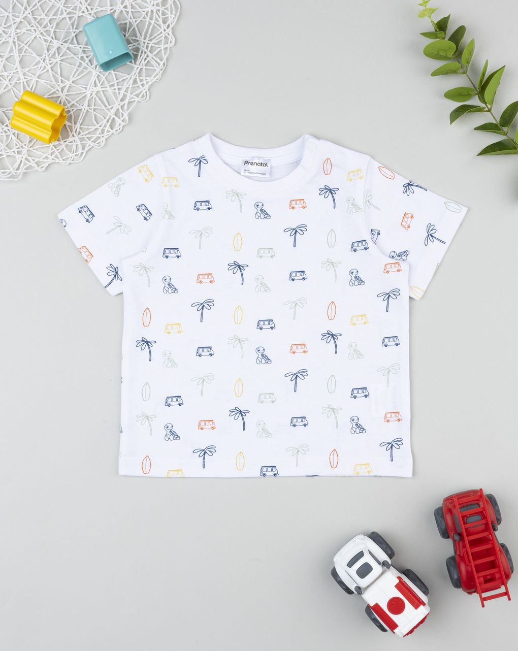 T-shirt bianca bimbo summer