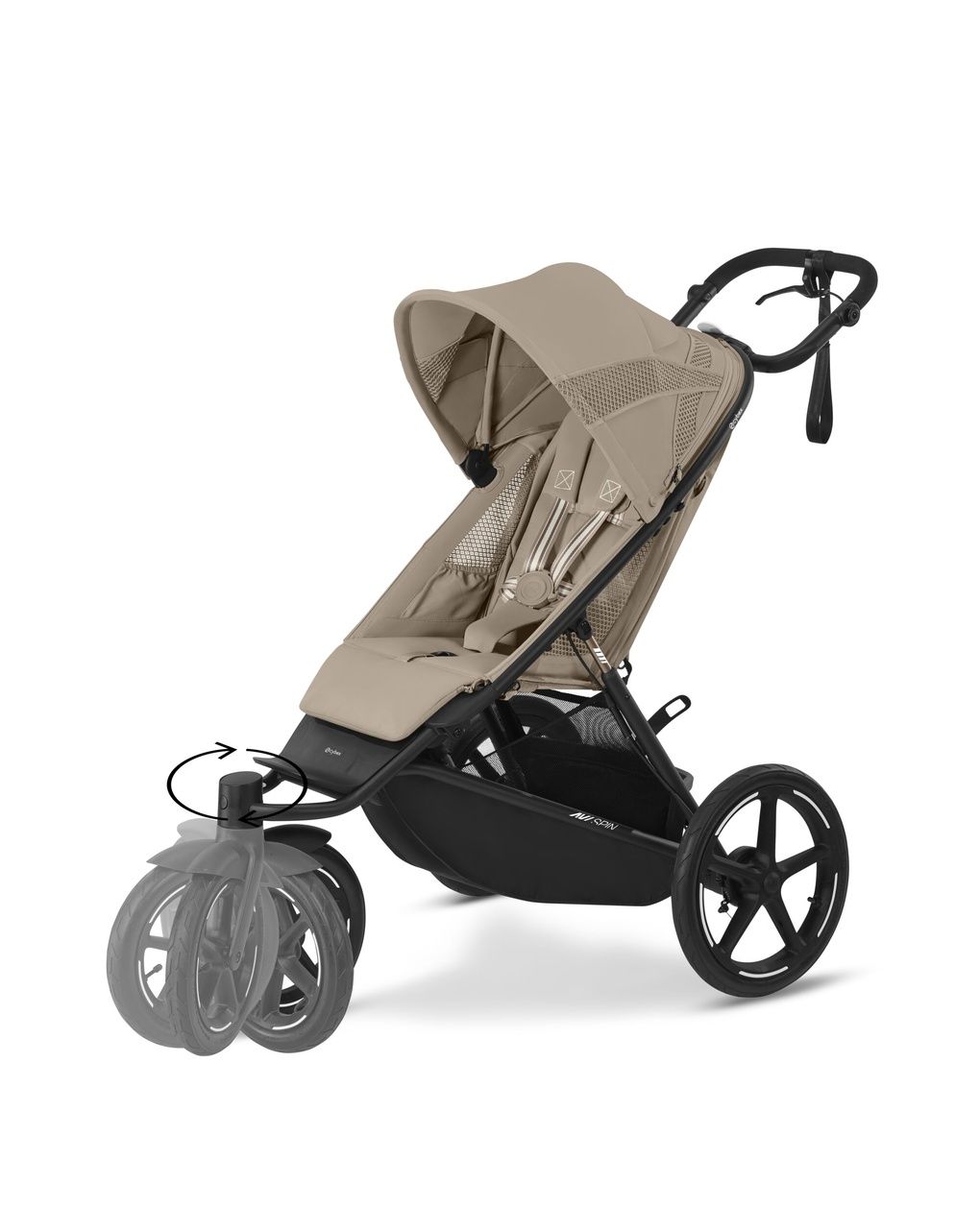 Passeggino avi spin almond beige - cybex