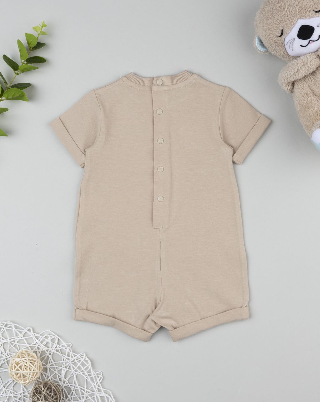 Pagliaccetto bimbo marrone savana