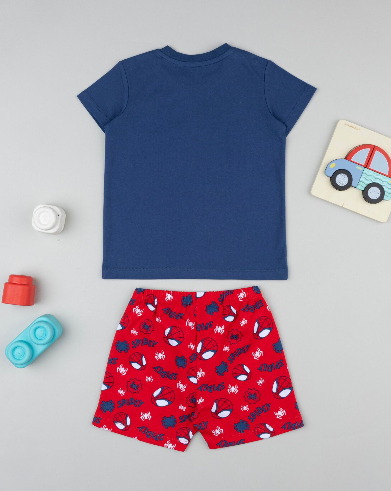 Pigiama corto bambino spiderman