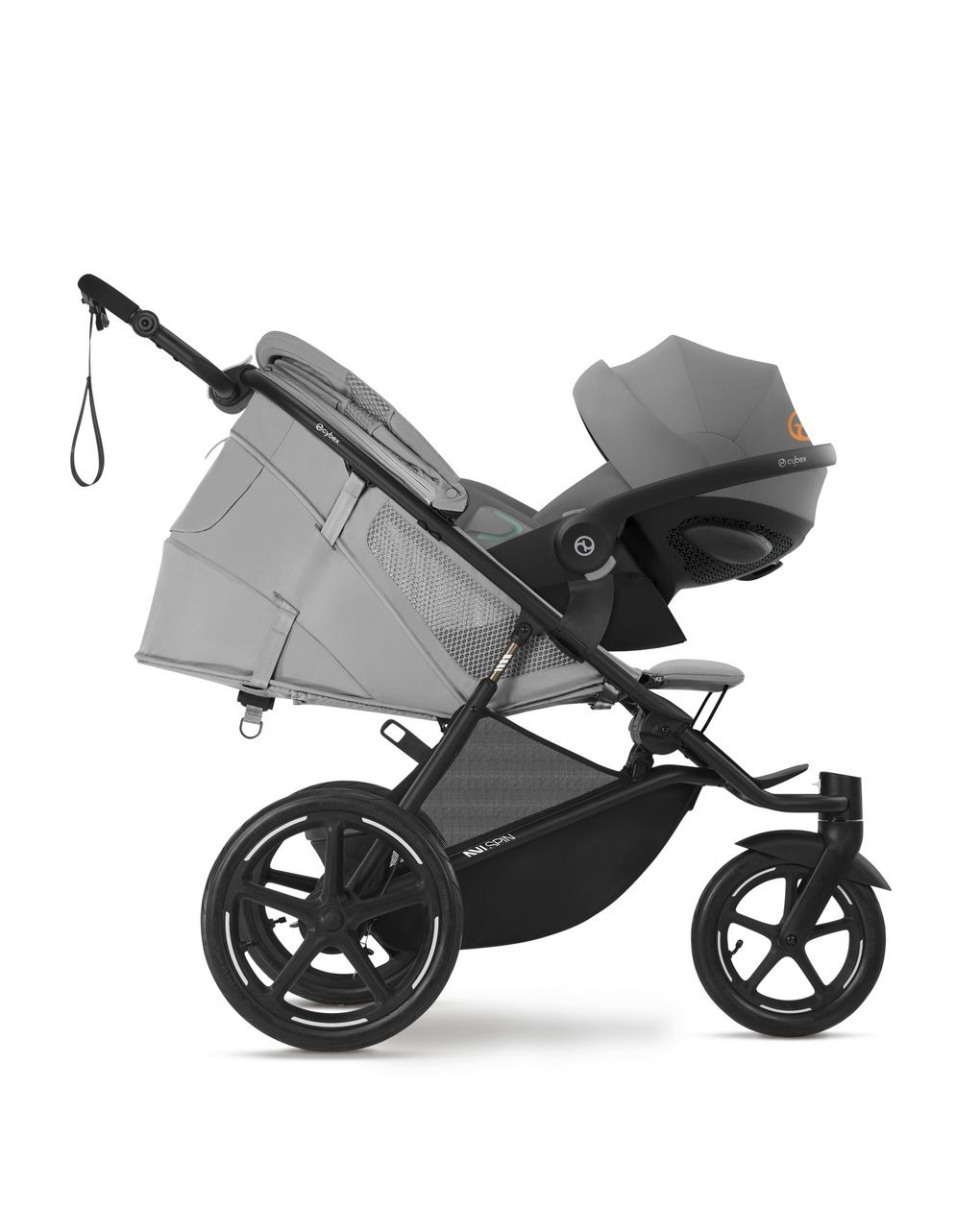 Passeggino cybex avi spin fog grey - cybex