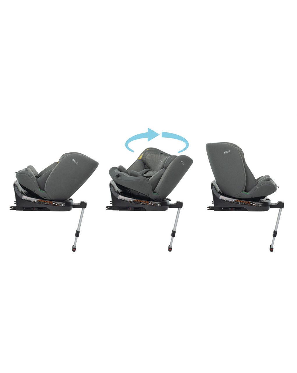 Seggiolino auto iturn i-size grey - foppapedretti
