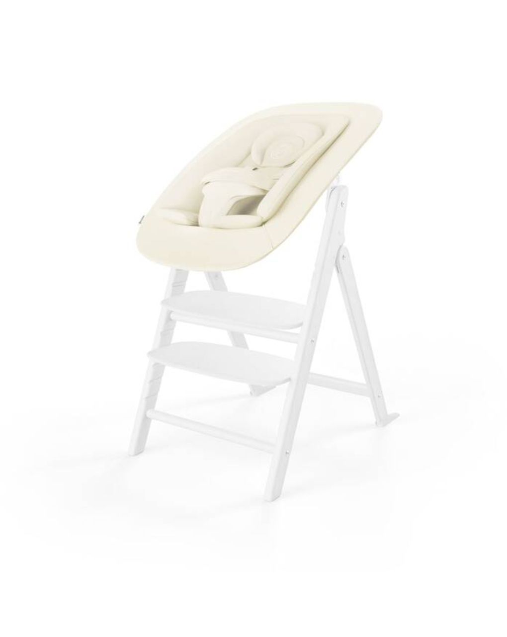 Sdraietta lemo  gold bouncer canvas white/light beige - cybex