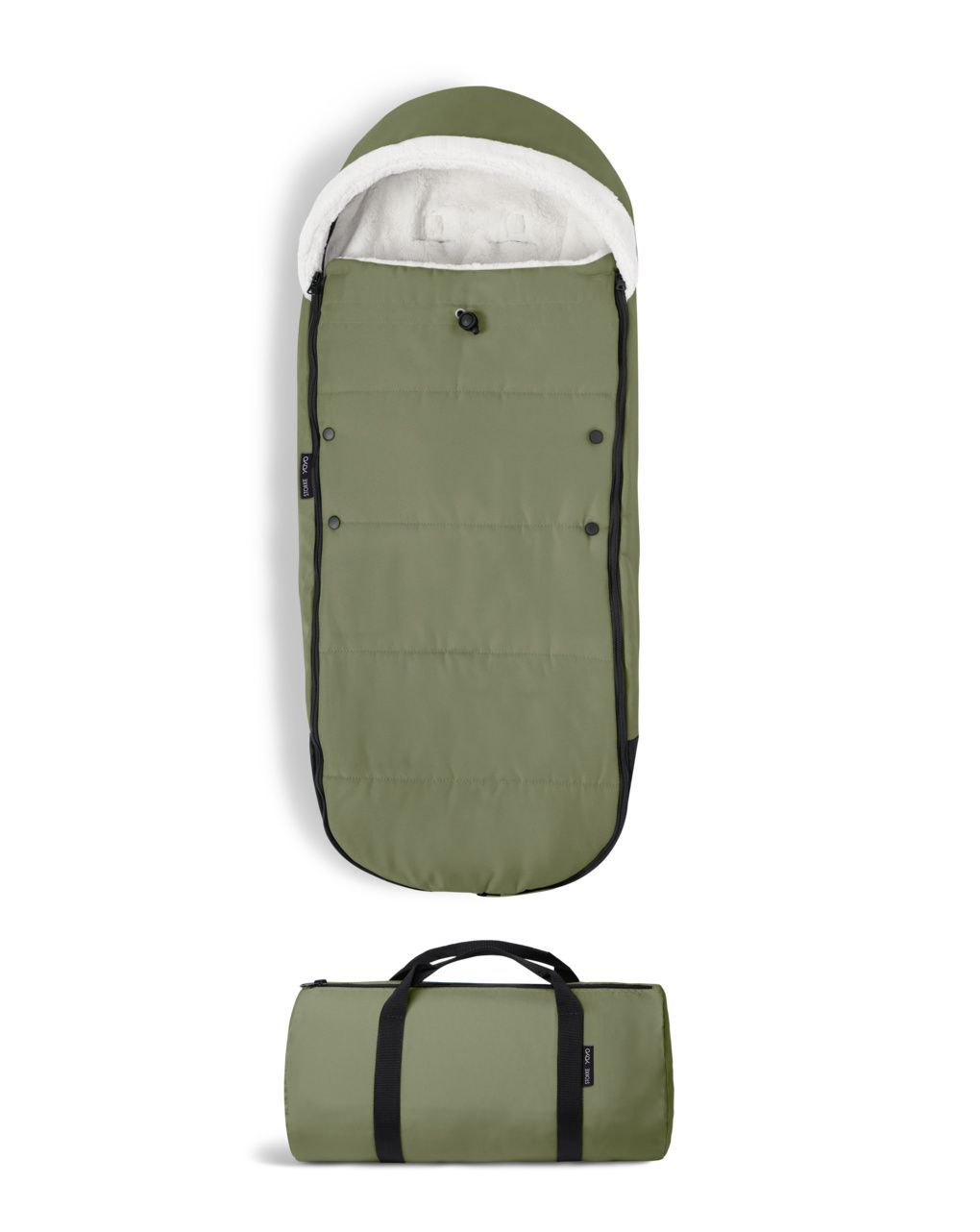 Sacco coprigambe - olive - stokke yoyo