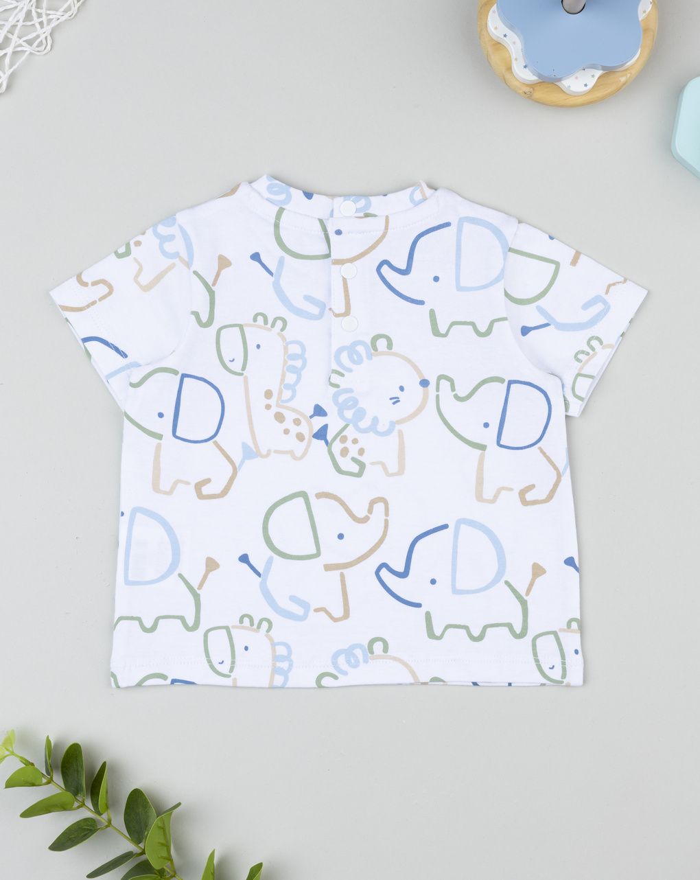 T-shirt bimbo maniche corte savana