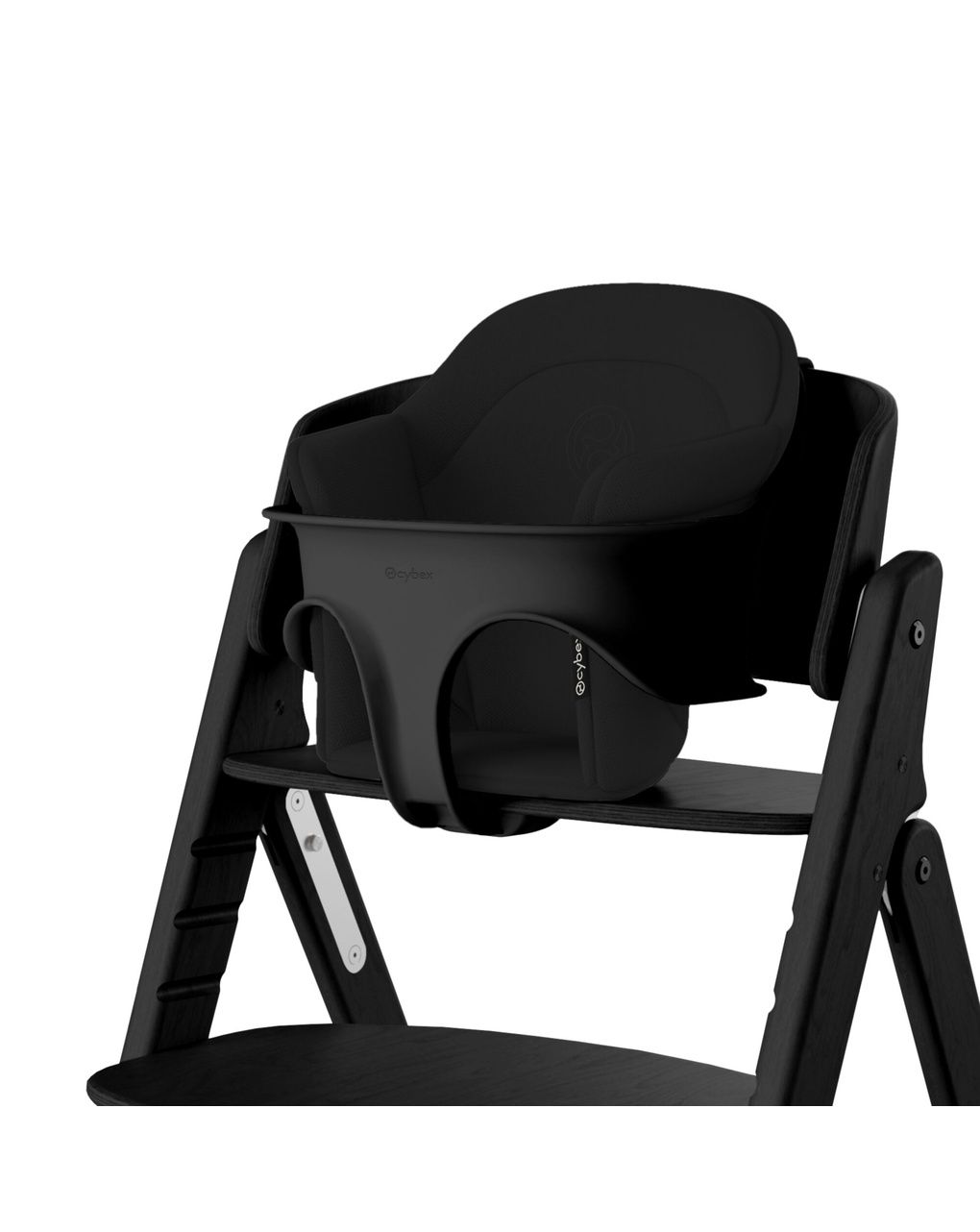 Cuscino click & fold iris inserto comfort inlay stunning black - cybex