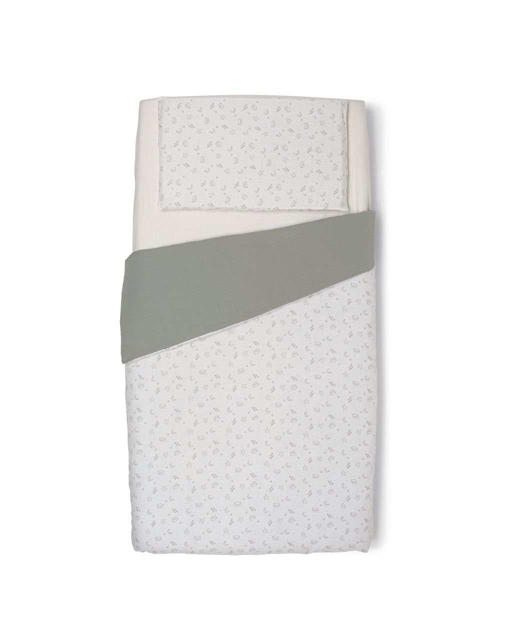 Completo piumone double-face per lettino  - foppapedretti