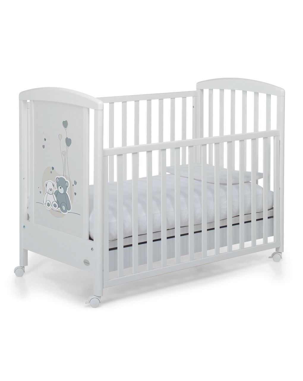 Lettino mascotte bianco - foppapedretti