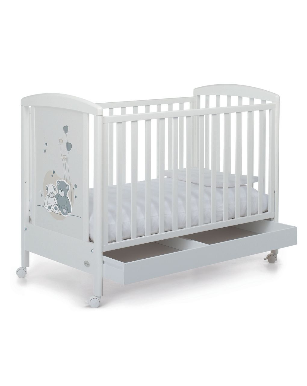 Lettino mascotte bianco - foppapedretti