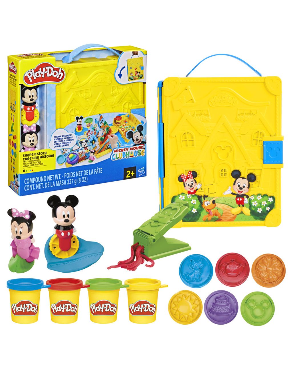 Dai una forma alla tua storia disney - play-doh - 2+