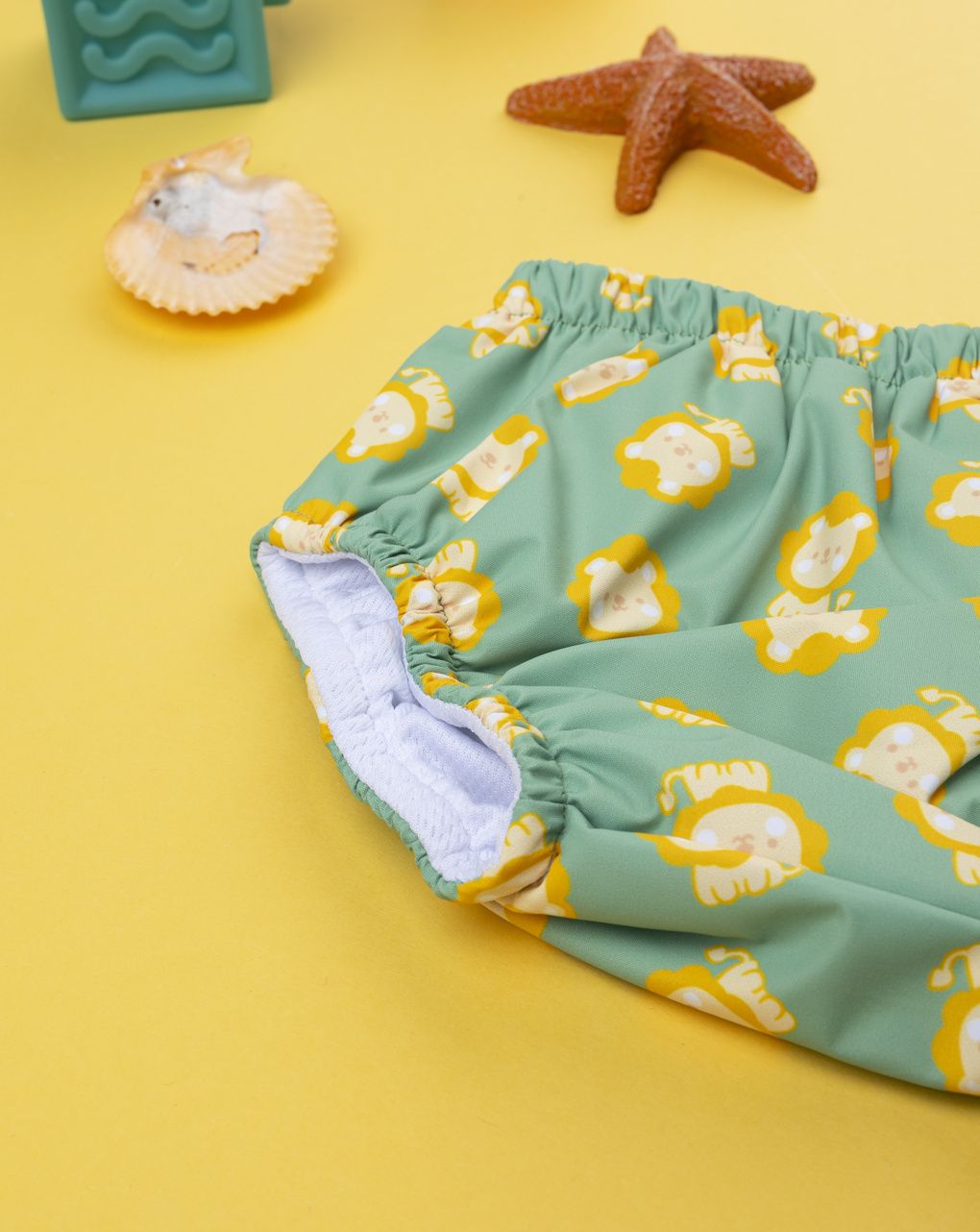 Costume antifugas bimbo verde leoni