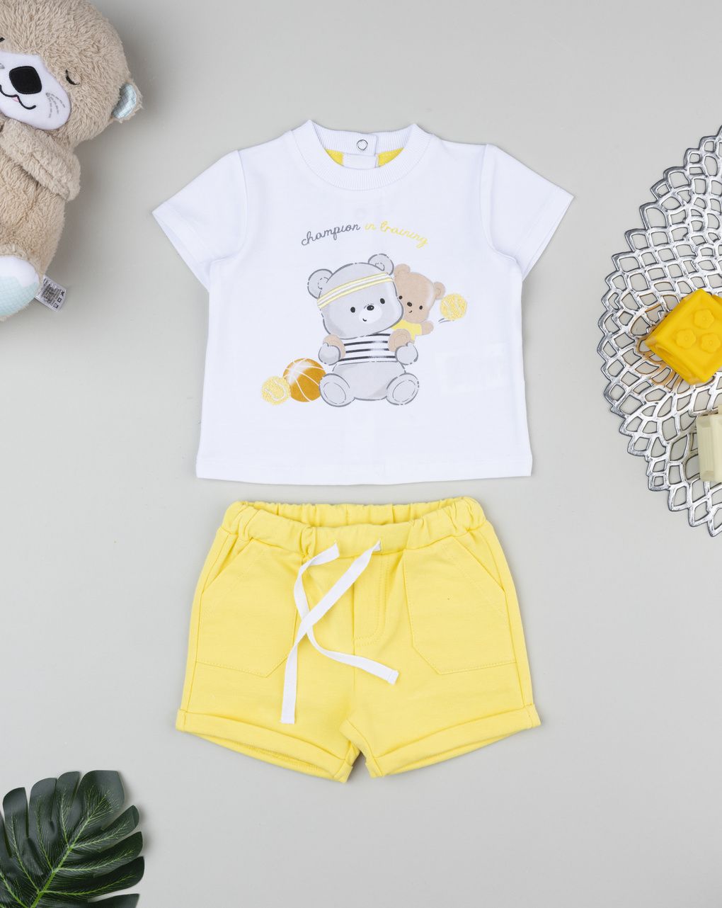 Completo shorts bimbo champions