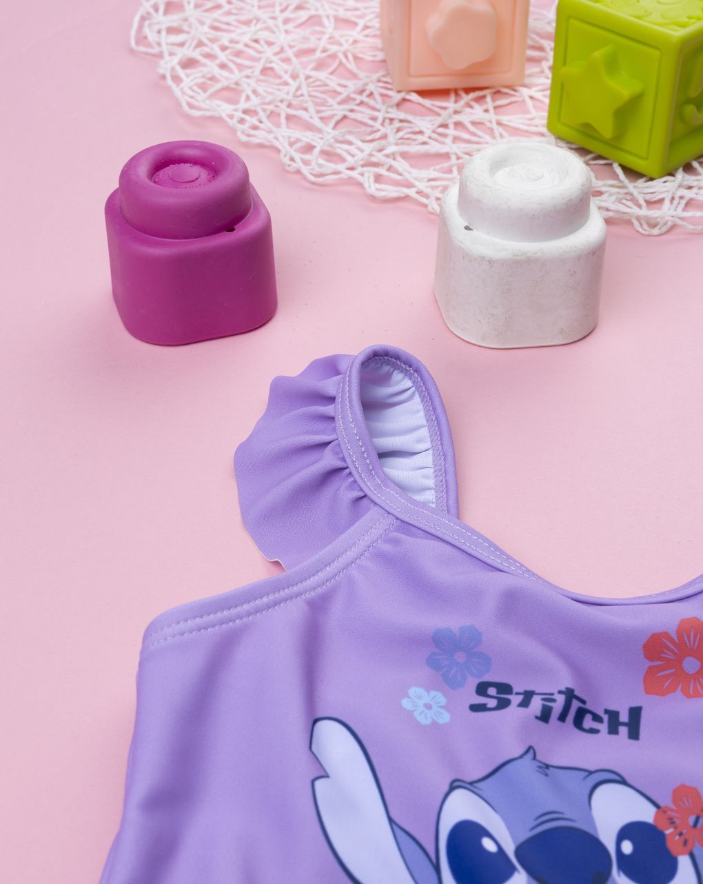 Costume intero bimba stitch