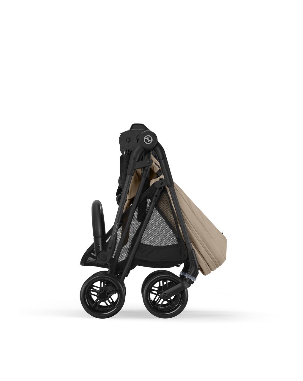 Passeggino melio carbon b/almond beige - cybex