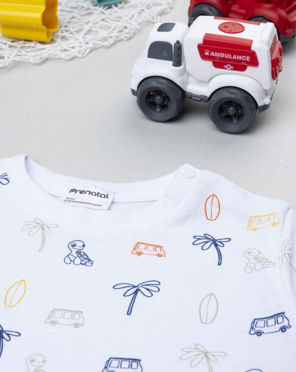 T-shirt bianca bimbo summer