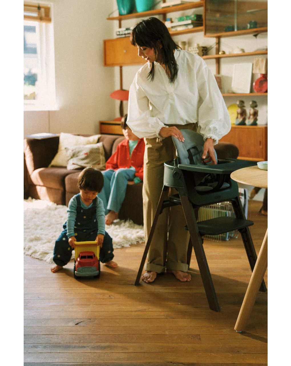 Cuscino steps™ per baby set dark grey - stokke