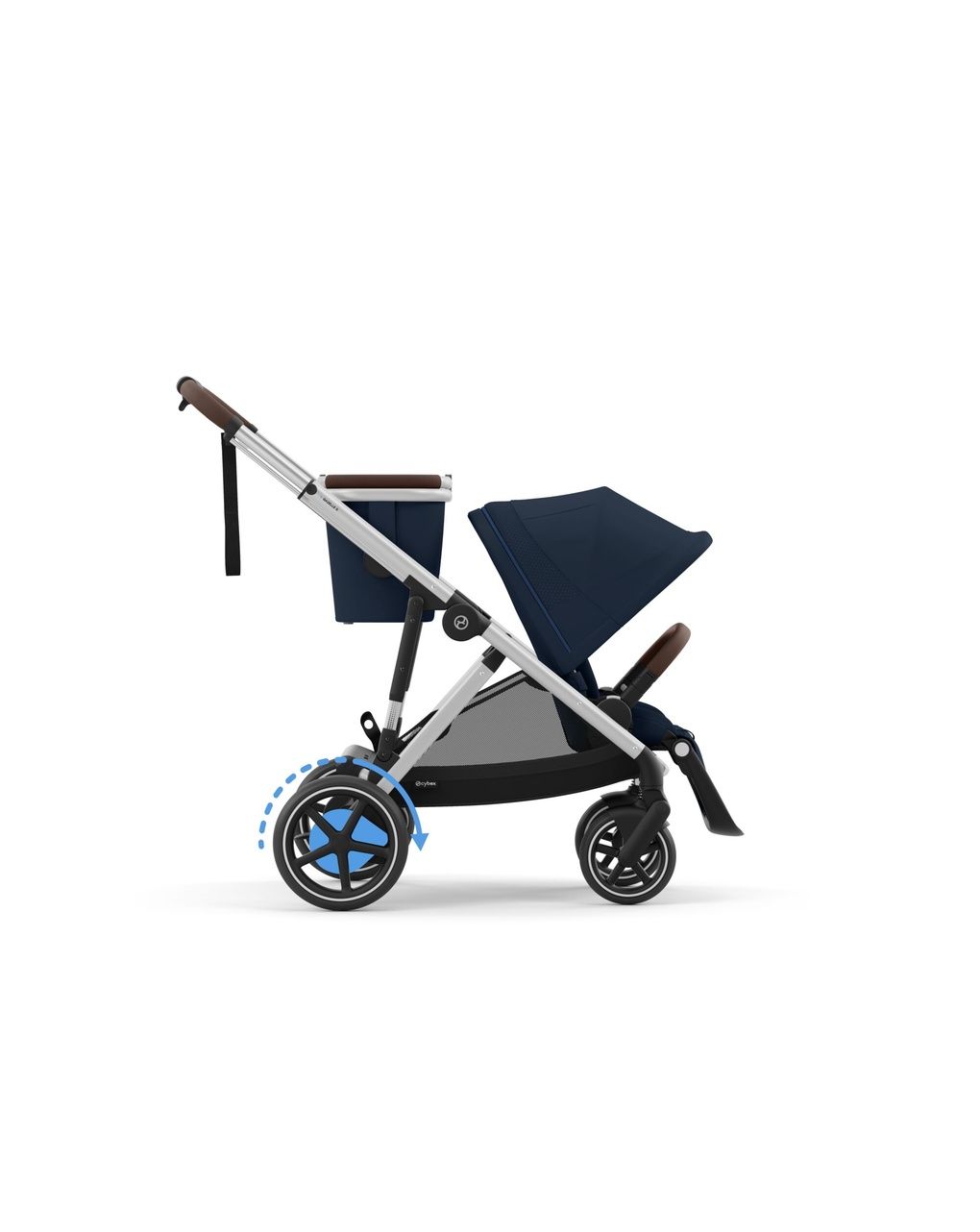 Passeggino egazelle s slv - ocean blue - cybex gold