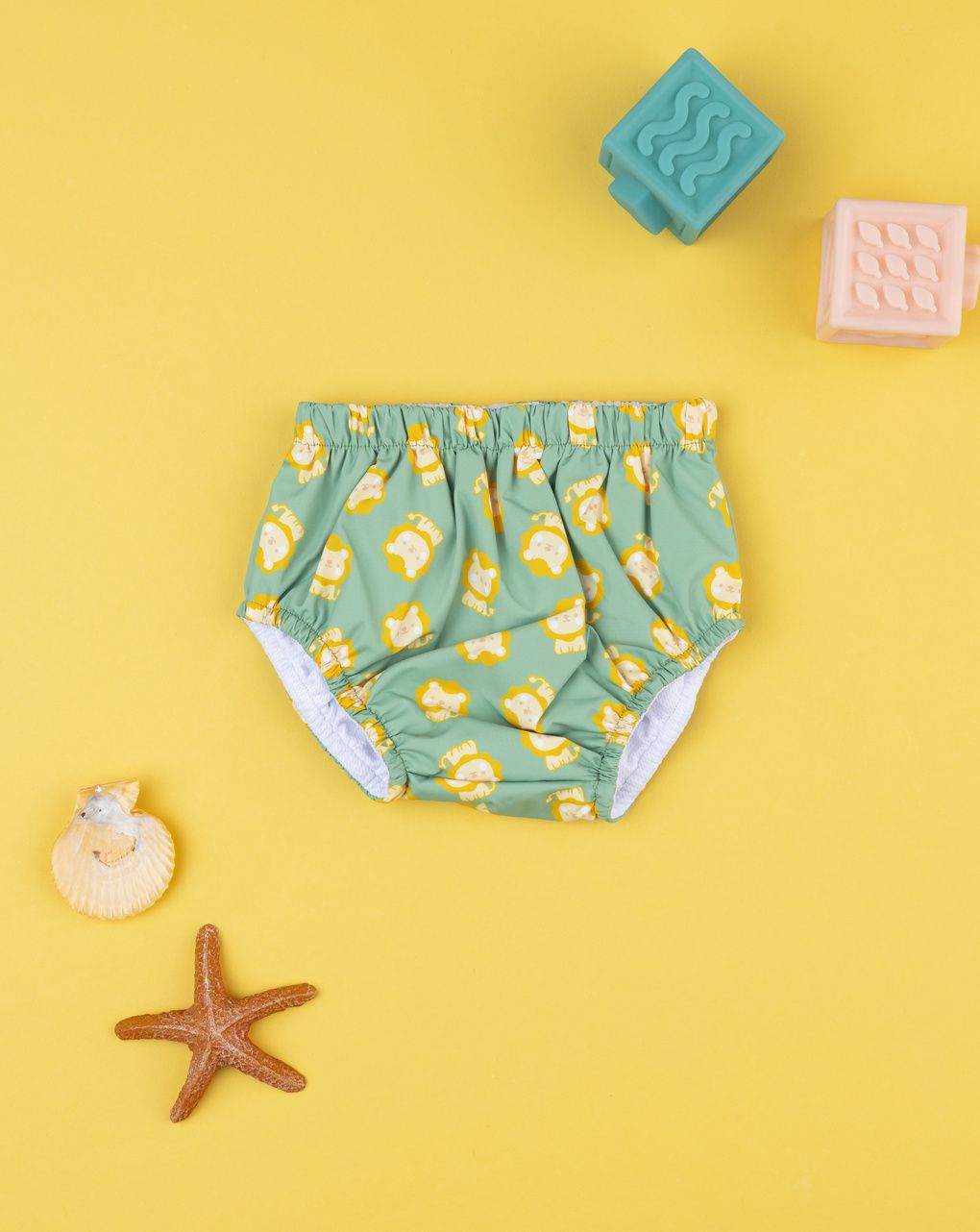 Costume antifugas bimbo verde leoni