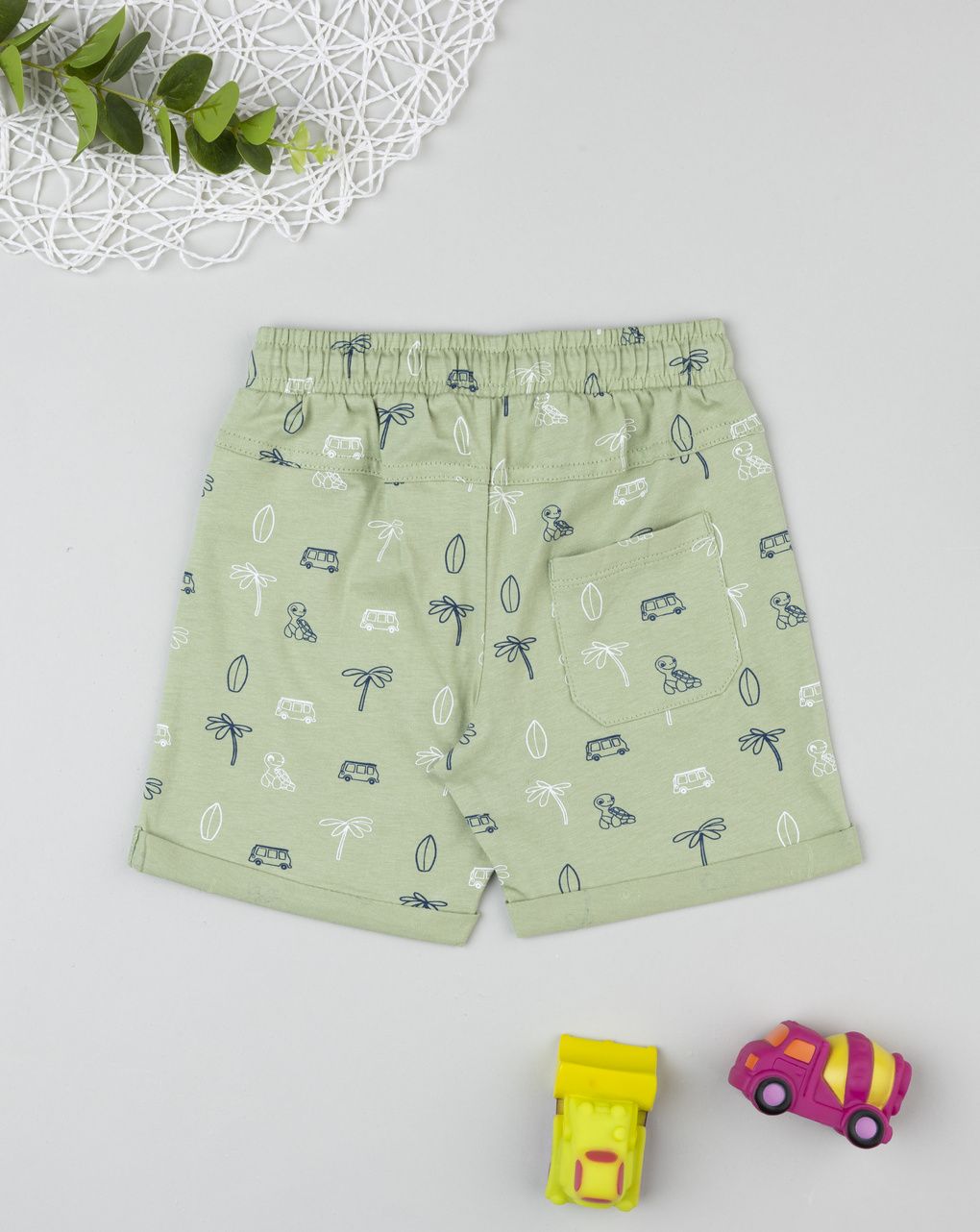 Shorts verde bimbo summer