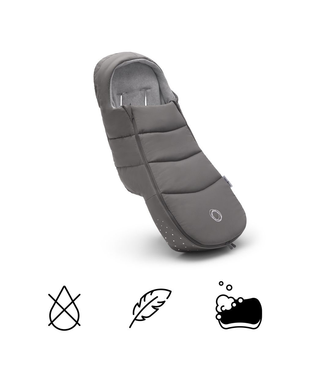 Sacco a pelo grey melange - bugaboo