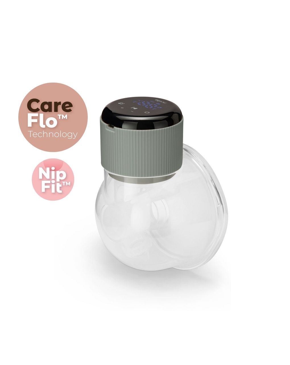 Tiralatte elettrico indossabile singolo materno comfort a 3 fasi - 1260w - nuvita