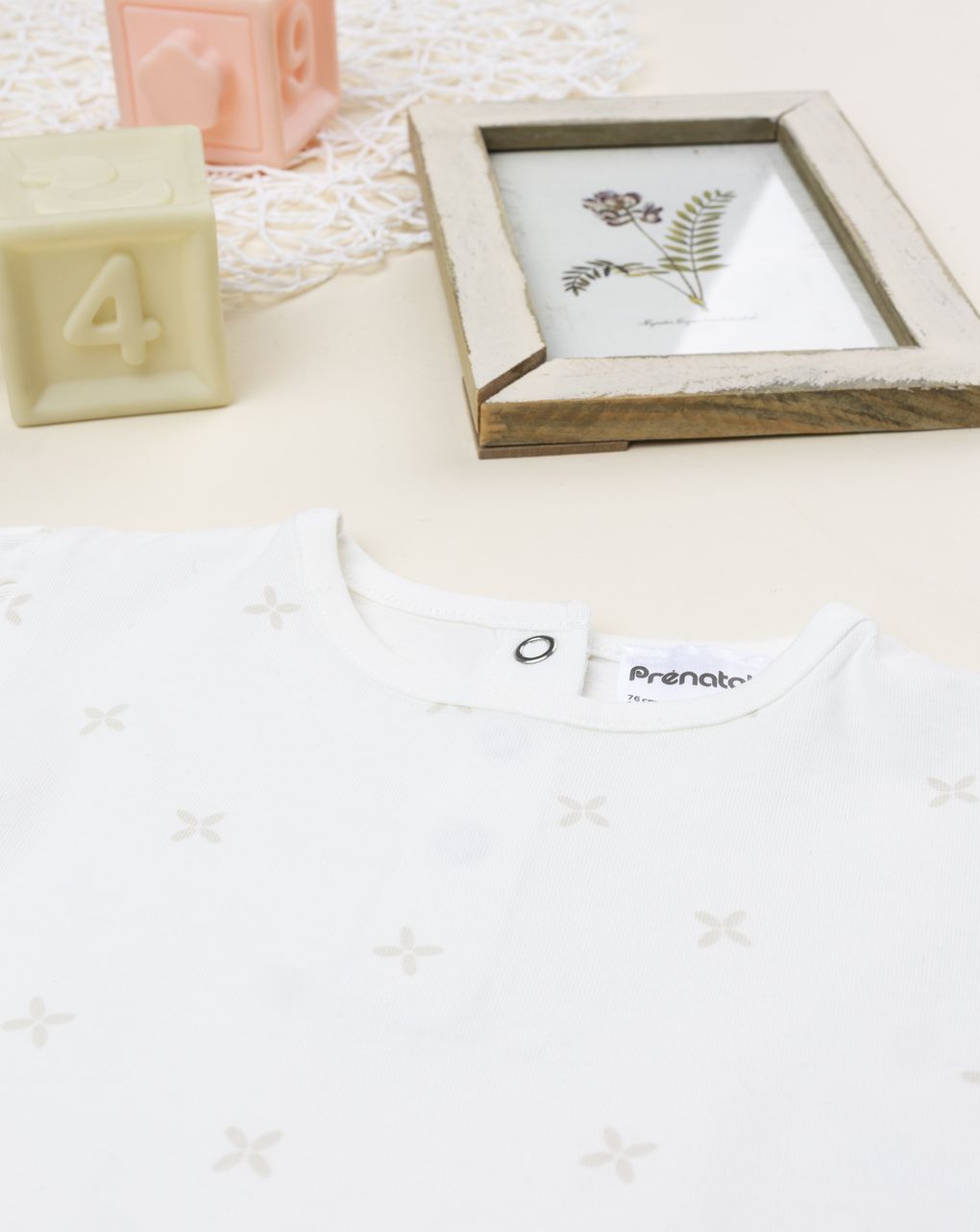 T-shirt bimba panna allover