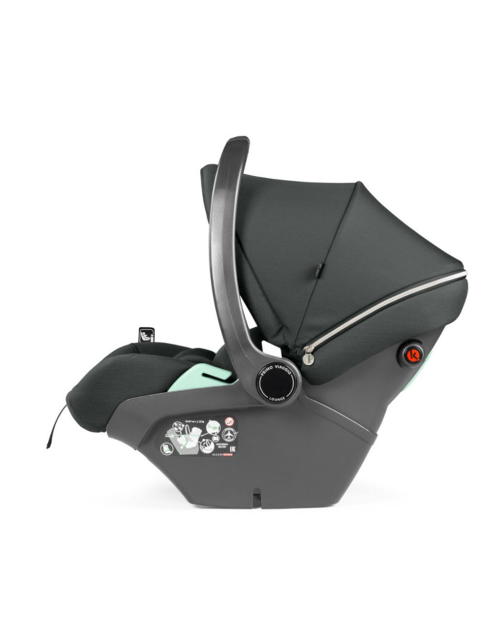 Seggiolino auto i-size primo viaggio lounge - metal - peg