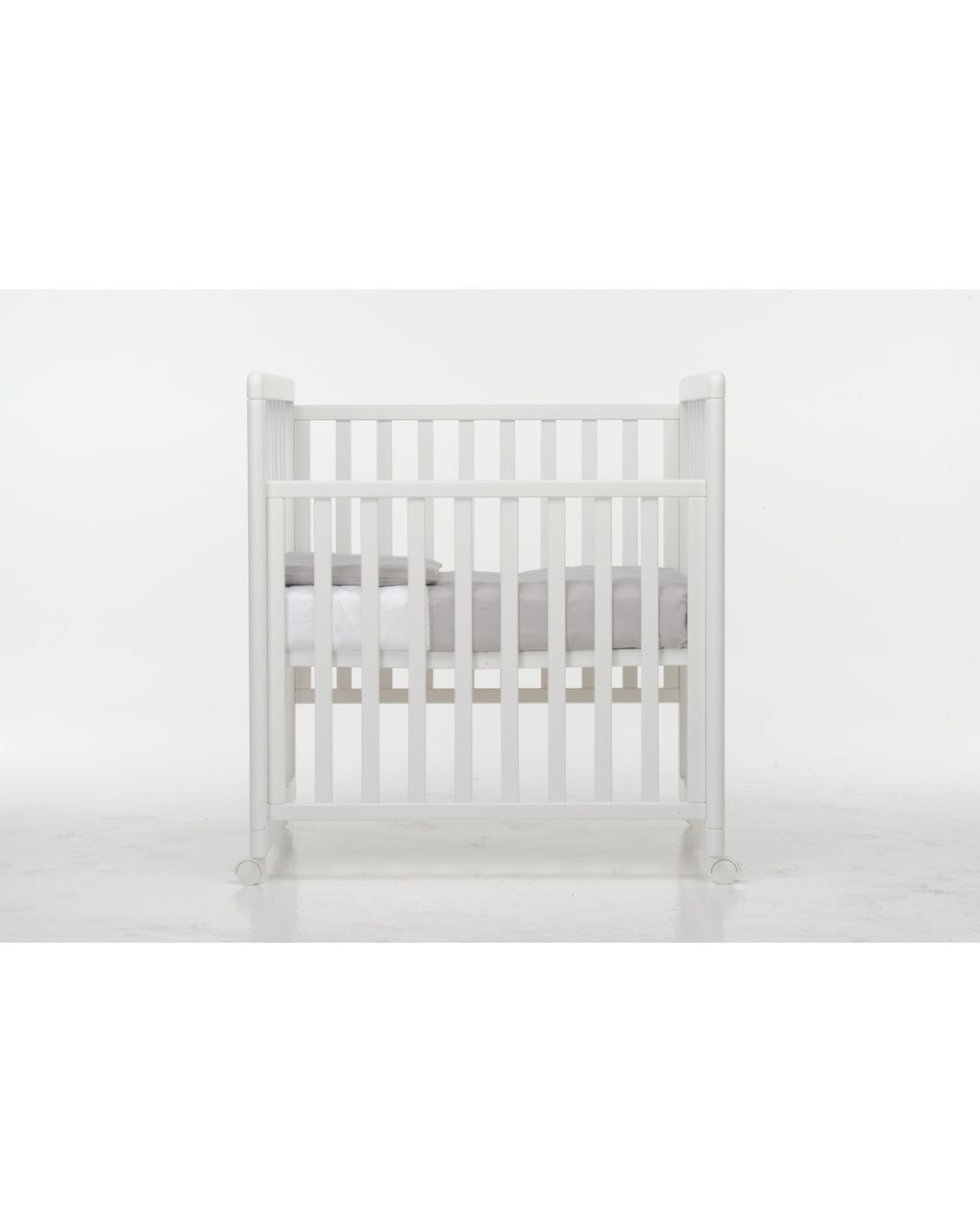 Lettino forever 8 in 1 bianco tessile grey - brevi