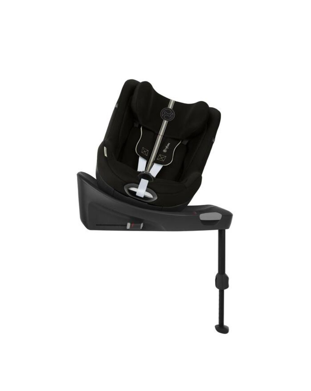 Sirona gi i-size plus con inserto neonato moon black 61-105cm - cybex