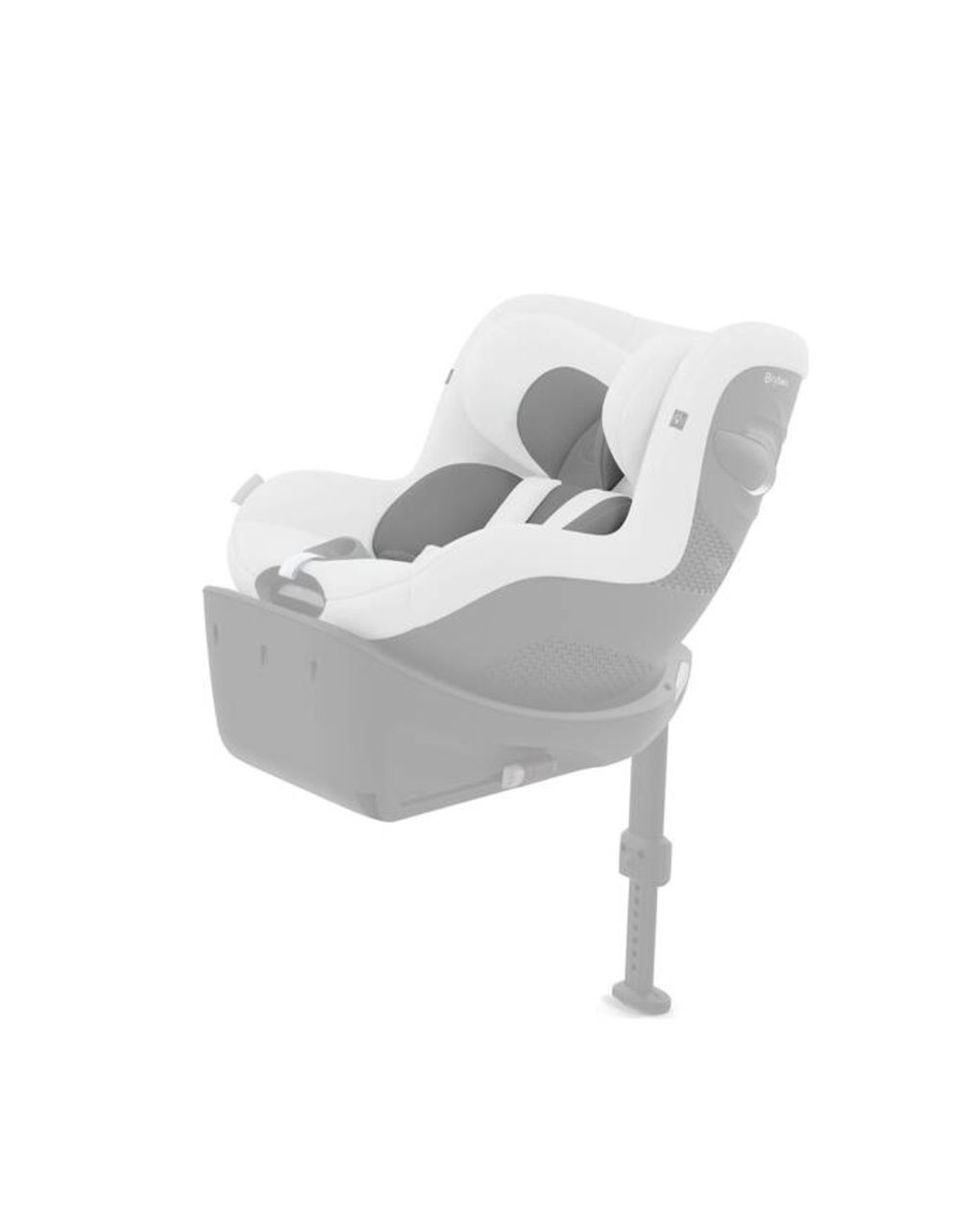 Sirona gi i-size plus con inserto neonato moon black 61-105cm - cybex