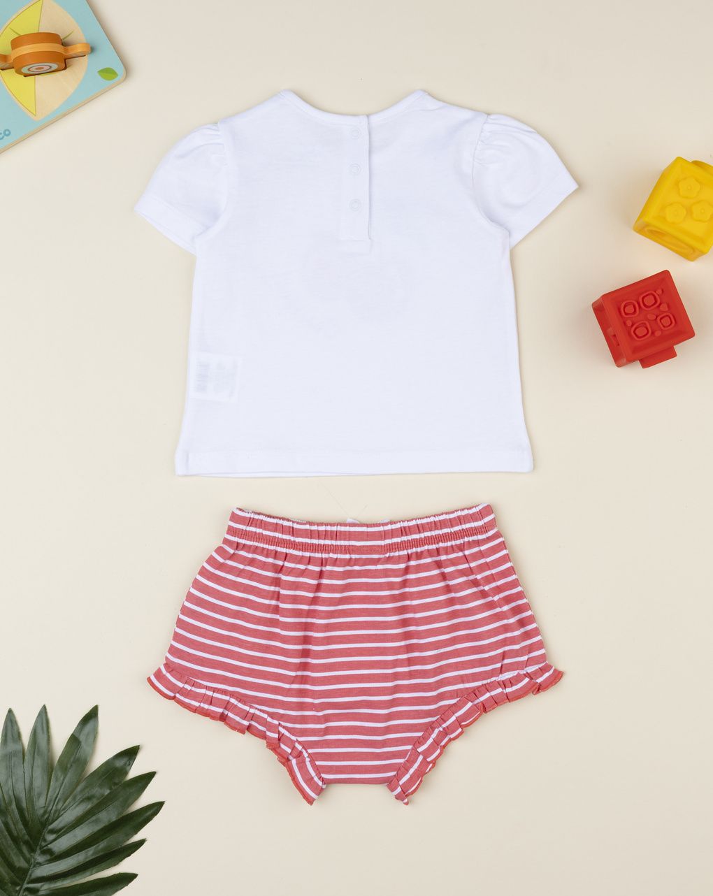 Completo estivo bimba ciliegia