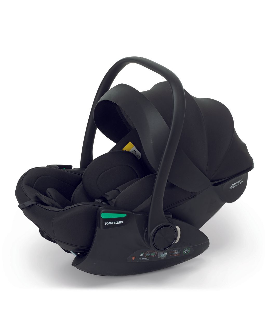 Trio commander onyx black disk rek ebony + adattatore - foppapedretti