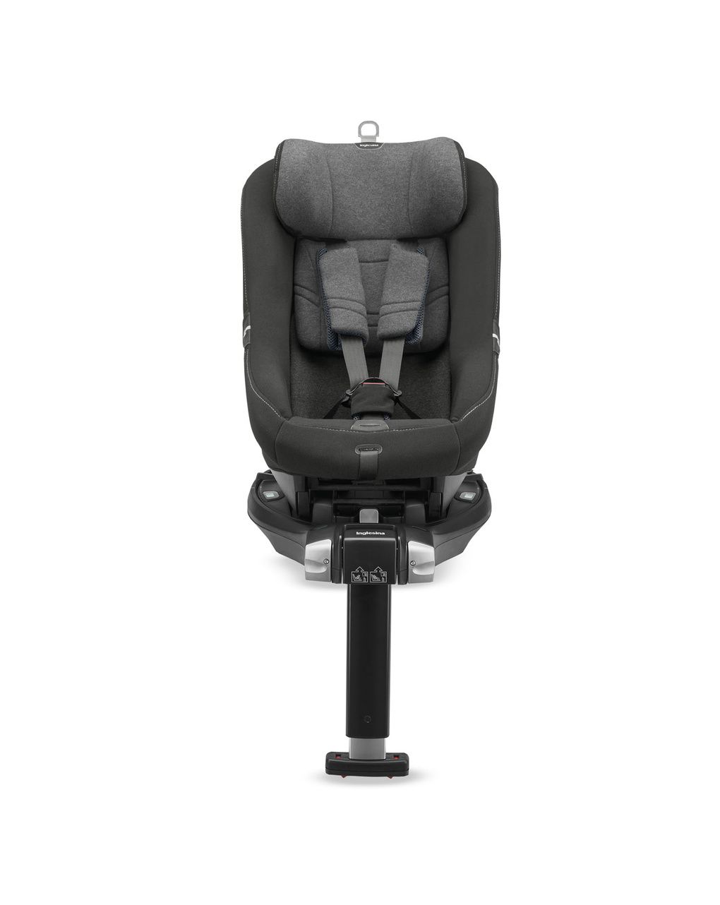 Seggiolino auto darwin next stage 40-105 cm colore vulcan black - inglesina