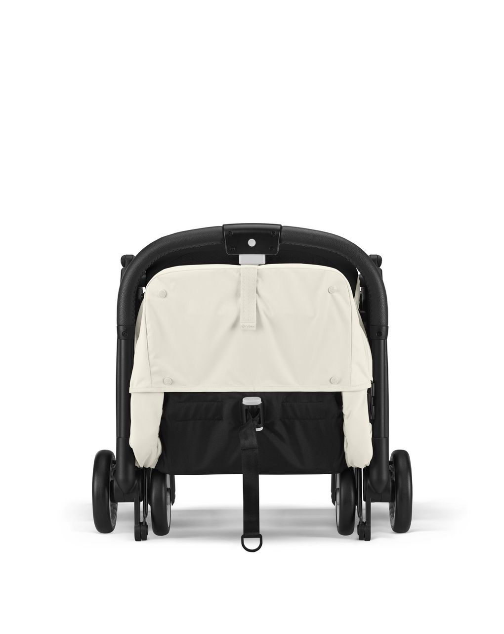 Passeggino orfeo blk canvas white light beige - cybex